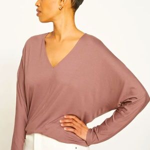 Universal standard liquid jersey Dolman sleeved top. Peppercorn XS 10-12 EUC